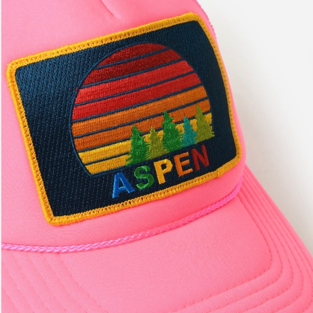 NWOT AVIATOR NATION ASPEN TRUCKER HAT - Picture 3 of 3